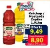 Nagumo Ketchup / Mostarda Cepêra oferta