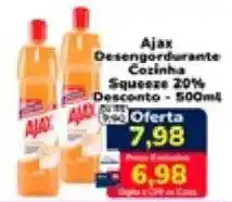 Nagumo Ajax desengordurante cozinha squeeze oferta