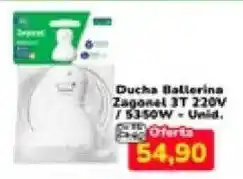Nagumo Ducha Ballerina Zagonez 3T 220V oferta