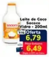 Nagumo Leite de Coco Secoco Vidro oferta