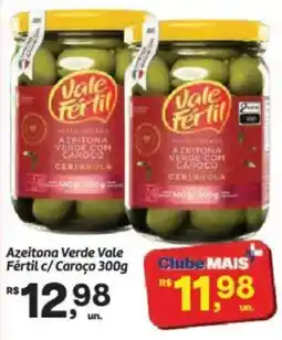 Fort Atacadista Azeitona verde vale fértil c/ caroço oferta