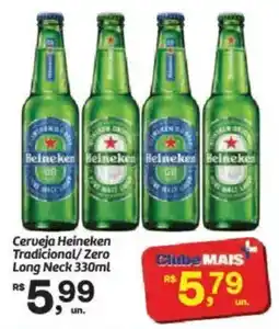 Fort Atacadista Cerveja Heineken Tradicional/ Zero Long Neck oferta