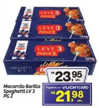 Macarrão Barilla Spaghetti LV 3