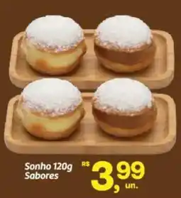 Fort Atacadista Sonho 120g Sabores oferta