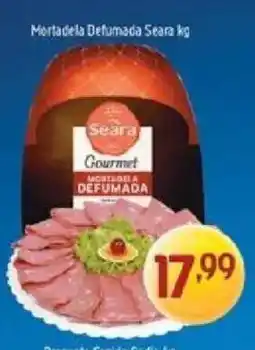 Supermercados Guanabara Mortadela Defumada Seara oferta