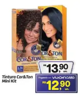 Fort Atacadista Tintura Cor&Ton Mini Kit oferta