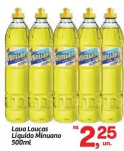 Fort Atacadista Lava Louças Líquido Minuano oferta