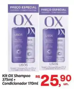 Fort Atacadista Kit OX Shampoo oferta