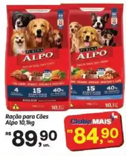 Fort Atacadista Ração para Cães Alpo 10,1kg oferta