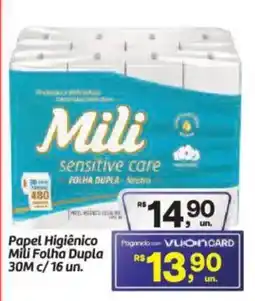 Fort Atacadista Papel Higiênico Mili Folha Dupla oferta