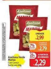 Atacadão Mariza - azeitona verde oferta