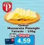 Nagumo Queijo Mussarela Polenghi Fatiado oferta