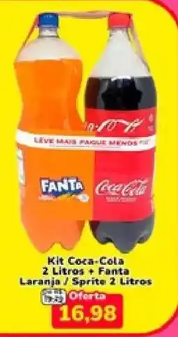 Nagumo Kit Coca-Cola / Sprite oferta