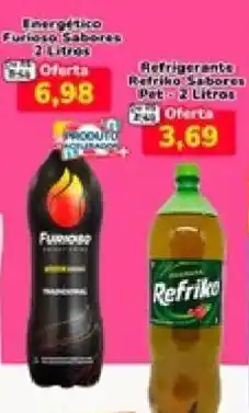 Nagumo Energético Furioso Sabores 2 Litros oferta