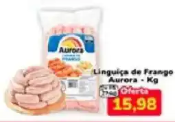 Nagumo Linguiça de Frango Aurora oferta