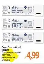 Atacadão Pacote - copo descartável oferta