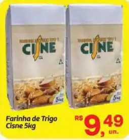 Fort Atacadista Farinha de Trigo Cisne 5kg oferta