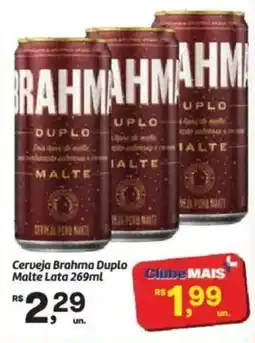 Fort Atacadista Cerveja brahma duplo malte lata oferta