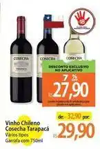 Atacadão Tarapacá cosecha - vinho chileno oferta