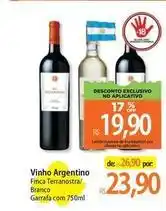 Atacadão Finca terranostra - vinho argentino oferta