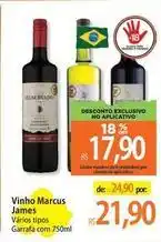 Atacadão James - vinho marcus oferta