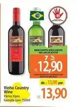 Atacadão Win - vinho country e oferta