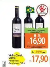 Atacadão Salton - vinho classic oferta