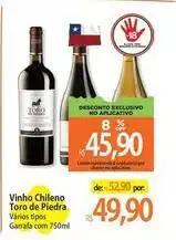Atacadão Off - vinho chileno oferta