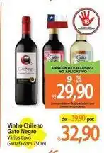 Atacadão Gato negro - vinho chileno oferta