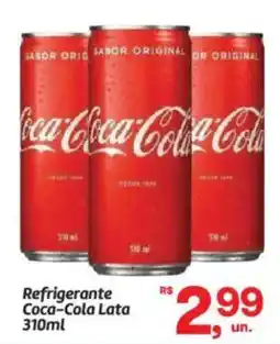 Fort Atacadista Refrigerante coca-cola lata oferta