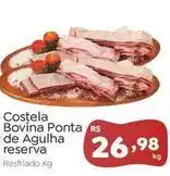 Novo Atacarejo Costela bovina ponta de agulha reserva oferta