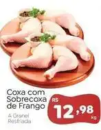 Novo Atacarejo Coxa com sobrecoxa de frango oferta