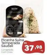 Novo Atacarejo Saudali - picanha suína temperada oferta