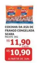 Assaí Atacadista Seara - coxinha da asa de frango congelada oferta