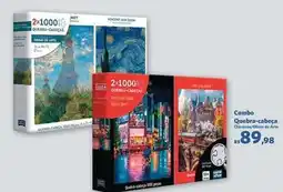 Sam's Club Arte - combo quebra-cabeca oferta