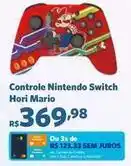 Sam's Club Nintendo - controle switch hori mario oferta