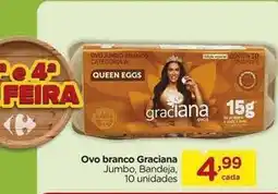 Carrefour Jumbo - ovo branco graciana oferta