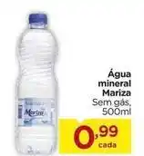 Carrefour Mariza - água mineral oferta
