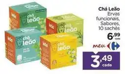 Carrefour Leão - chá oferta