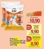 Atacadão Lar - frango à passarinho iqf congelado pacote com 1kg oferta