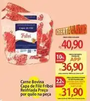 Atacadão Friboi - carne bovina capa de filé oferta