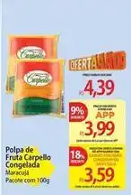Atacadão Pacote - polpa de fruta congelada oferta