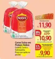 Atacadão Nobre - carne suina em pedaco oferta