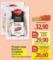 Atacadão Dia - picanha suina nutribras congelada oferta