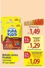 Atacadão Pirakids - bebida láctea oferta