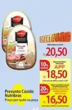 Atacadão Carrefour - presunto cozido nutribras oferta