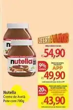 Atacadão Nutella - creme de avelã pote com oferta