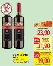Atacadão Wine - vinho country wine oferta