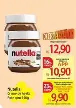 Atacadão Nutella - creme de avelã pote com 140g oferta