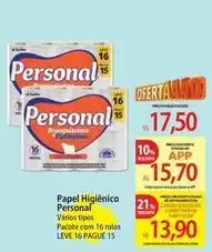Atacadão Personal - papel higiênico oferta